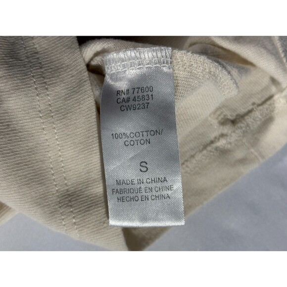 Def Leppard x Chaser Ivory Graphic Print Band Tee Short Sleeve Crew T-shirt Sz S - Picture 9 of 9